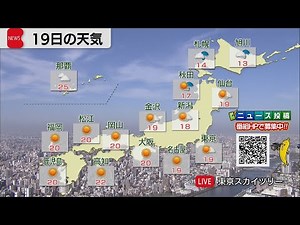 11月19日の天気