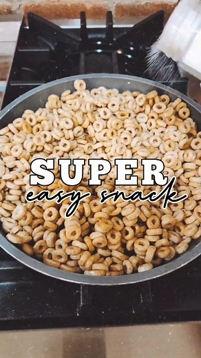 The easiest snack our whole family loves! Butter Cheerios Salt = Fried Cheerios 😋 Let me know if you try it! ✨️ ✨️Or tag me in your stories! . #kidssnack #snackidea #friedcheerios #recipes #delicioussnack #Cheerios #kidsfood #bedtimesnack #toddlersnack #toddlerfoodideas #homesweetgrove #cheerioscereal #yummy #sweetnothings #snacks | Home Sweet Grove