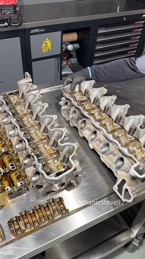 Mercedes Benz Engine Overhaul P1 #auto #mechanic #automotive #mechanicsteve | Mechanic Steve