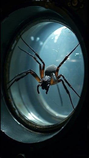 Spider Inside a Vacuum Chamber #shorts