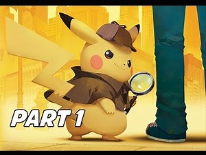 DETECTIVE PIKACHU Walkthrough Part 1 - First Hour & Case 1 (3DS Let's Play Commentary)