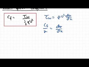 Drag and Friction Coefficients and Turbulent Boundary Layers | Fluid Mechanics