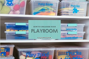 How to Get That Playroom Super Organized (Your Kids Will Even Want to Put Things Away) - Between Carpools