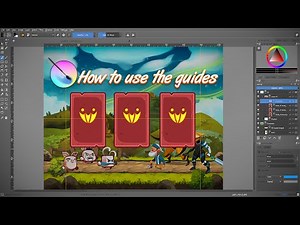 How to use the Guides in Krita 3