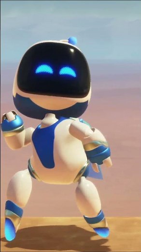 Zoomed-In Astro Bot Dance Moves! 💃🤖 | Close-Up Fun #astrobot #dance #shorts #funny