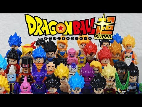 Lego DragonBall Set: Colección de 40 figuras compatibles, Goku, Vegeta, Bills, Bardock, Broli