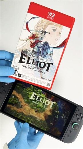 The Adventure Of Elliot: The Millennium Tales Nintendo Switch 2#shorts #unboxing #nintendo #gaming