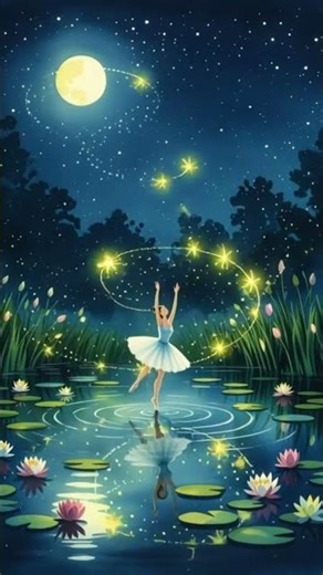 Ballerina on Water – The Most Magical Dance You’ll See Today!