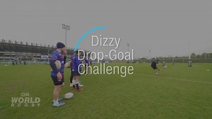 Scotland do the Dizzy Drop-Goal Challenge
