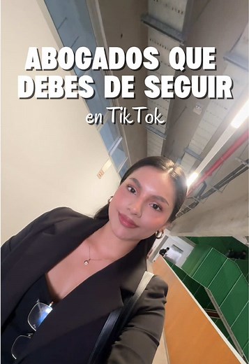 Abogados en TikTok: recomendaciones por rama legal