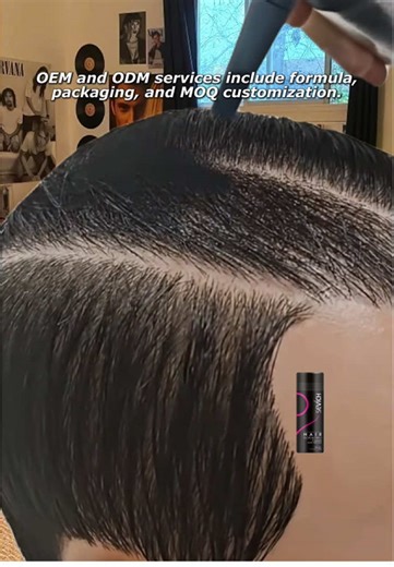 Is hair fiber powder natural looking and suitable for daily use? The demonstration shows how the fibers attach to existing hair to improve density without visible residue. Hair thickening fiber is a high demand product in both men and women hair care markets with strong resale potential. We produce hair building fibers for wholesale supply and OEM customization including packaging and branding. If you are looking for a reliable hair fiber supplier, leave a comment or contact us directly to discu