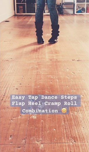 Who wants to learn TAP DANCE STEPS for beginners? Flap heel cramp roll #tapdance #tap #tapdancing