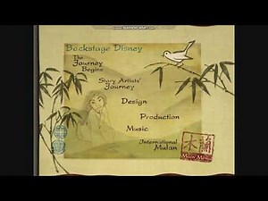 Mulan: Special Edition 2004 DVD Menu Walkthrough (Disc 2)