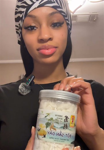 Tasting Arrowroot Starch Chunks from Viet Hoa Food Market