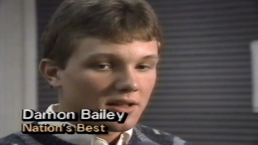 Damon Bailey being honored as Gatorade player of the year 1990! #hoosierhysteria #DamonBailey#hoosierhysteria #Damon #Hoosiers #hoosierbasketball | Indiana Basketball Memories