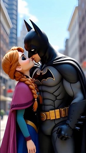 Anna’s Double Trouble Kiss 💋 Superman vs Batman?! Fan Edit