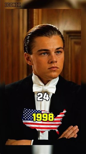 Leonardo DiCaprio Age Evolution (1974–2026) 🌟 #shorts