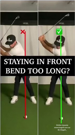 The old upper hub sway to “get behind it” fault. #golf #tmgolf #golfcoach #golftips #fyp