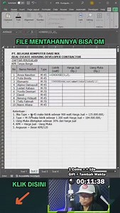 Rumus CHOOSE dan IF pada soal Tes Excel untuk 2 kolom sekaligus 👨‍💻 #belajarkomputerdarinol #if #excel | Belajar Komputer Dari Nol