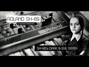 Roland SH-09 the SH-101's Dark Sister | CONFORCE