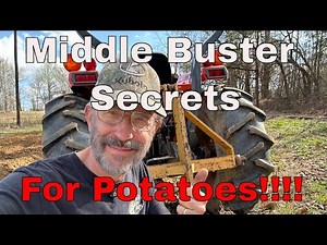 Planting Potatoes Made Easy with the Middle Buster 🥔🌱