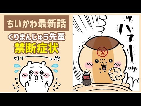 【ちいかわ】くりまんじゅう先輩の禁断症状を解説（ちいかわ最新話）