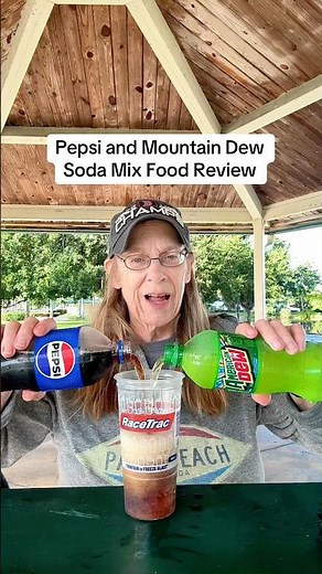 Pepsi and Mountain Dew Soda Mix Food Review #mountaindew #pepsi #foodreviews