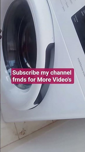 Front Load Washing Machine - Live Demo