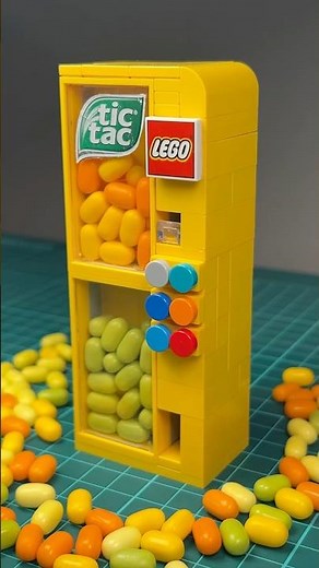 Working Lego Candy Vending Machine #lego