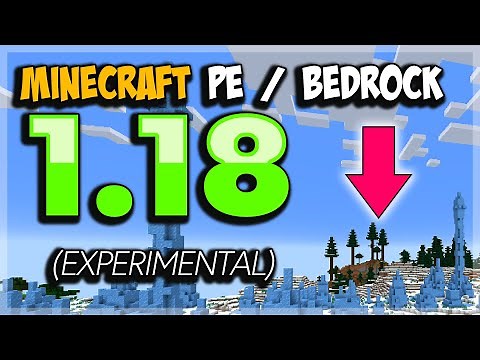✅ Minecraft 1.18 PE / Bedrock (FÁCIL: Sin descargar ni instalar)