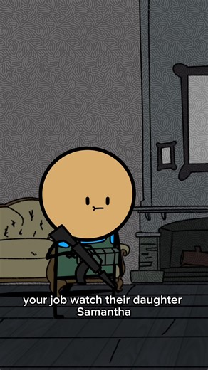 You’ve been hired as a babysitter… #animation #creepy #horror #analoghorror #storytime