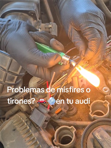 Instalación de Bobinas Rojas Audi R8 en Audi A5