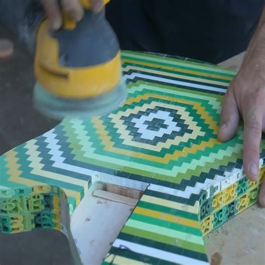 Build A Bass Guitar Out Of 2000 LEGO Bricks | DIY & Crafts