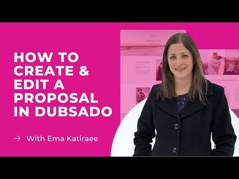How to Create and Edit Dubsado Proposals (Step by Step)