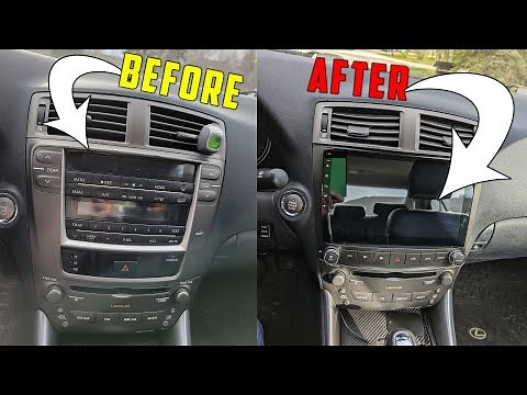 Lexus IS250/350/ISF Android Headunit Review / Overview