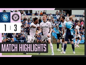 Wycombe Wanderers Vs Stockport County - Match Highlights - 03.05.25