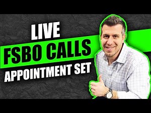 FSBO Script (Appointment Set With Tough FSBO)