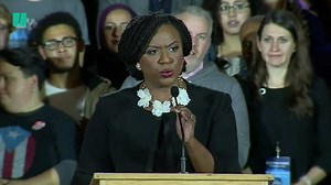 223K views · 3.3K reactions | Ayanna Pressley (D) made history as Massachusetts’ first black woman elected to Congress. #Midterms2018 | HuffPost | Facebook