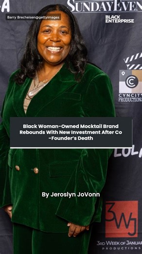 Black woman-owned mocktail brand rebounds with new investment after co-founder's death