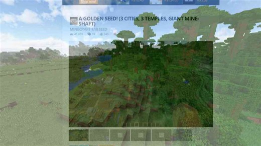 TOP 5 MINECRAFT SEEDS! - Minecraft 1.11.2 - Mansion and Village Seeds!