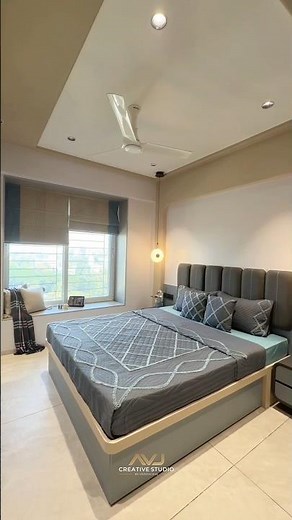 Modern Compact Son’s Bedroom Tour | Minimal Design & Smart Storage Ideas #interiordesign #bedroom