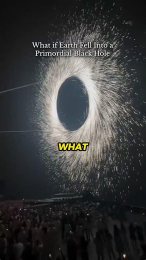 What Would Actually Happen if Earth Fell Into a Primordial Black Hole #space #viral