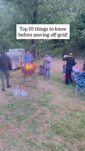 🌱 Top 10 things to know before moving off-grid! 2. Community is vital One of the reasons we chose the village we live in is because we knew there was a strong sense of community, surrounded by like-minded souls. If you ever find yourself in a pickle — like the time we needed a friend with a tractor to help get our tiny home onto the land 😉 — or you need an extra pair of hands lifting, some gardening advice, or even a fruit and veg swap… without community, this way of living would be incredibly