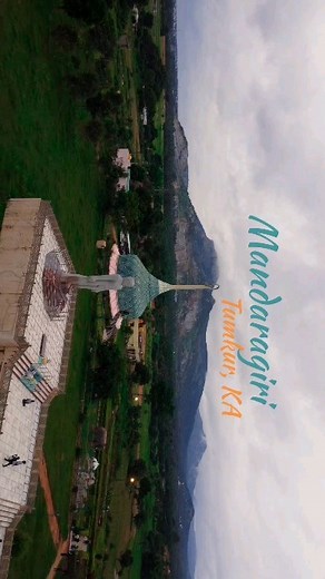 In a quaint village an hour away from Bangalore, there is a Mahavira statue and a stunning Guru Mandir shaped like a fan made of peacock feathers. Mandaragiri Hill, also known as Bsasadi Betta, is a small settlement in Tumkur District of Karnataka. The Mandaragiri hill is a small hillock with well carved 435 steps which houses 4 ancient temples of which 2 are from 12th century and other two from 14th century. . 〰〰〰〰〰〰〰〰〰 HUMBLE REQUEST, DO NOT THROW THE PLASTIC, BOTTLES AND OTHER GARBAGE. TRY TO
