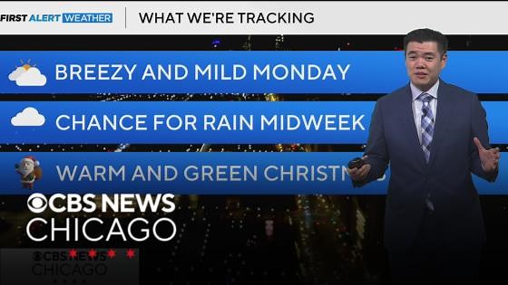 Unseasonable temps toward Christmas