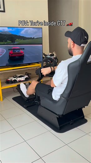 PS VR2 GT7 = Mind Blown 😱 #ps5 #virtualreality #unboxing #viralvideos #gaming | Enzo Racing