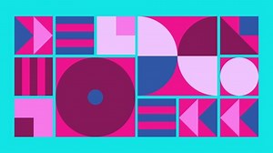 Geometric Pattern Loop Circles Squares Animation Stock Footage Video (100% Royalty-free) 1092934373 | Shutterstock