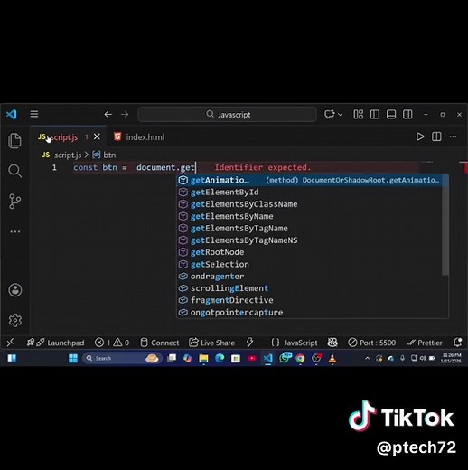#creatorsearchinsights #javascript #fyp #programming #webdevelopment how to remove event listener in JavaScript