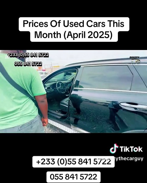 BREEZY (@breezythecarguy) - Used Car Prices for April 2025 in Ghana