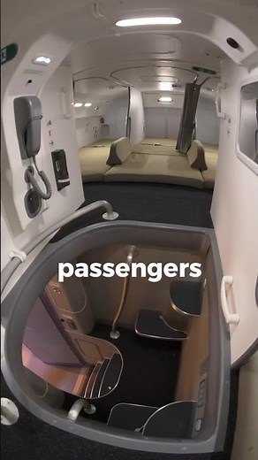 The Secret Airplane Sleeping Pods You Won't Believe